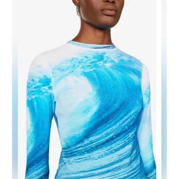 House of Sunny Tops - NEW House of Sunny Wave Towelling Top 10